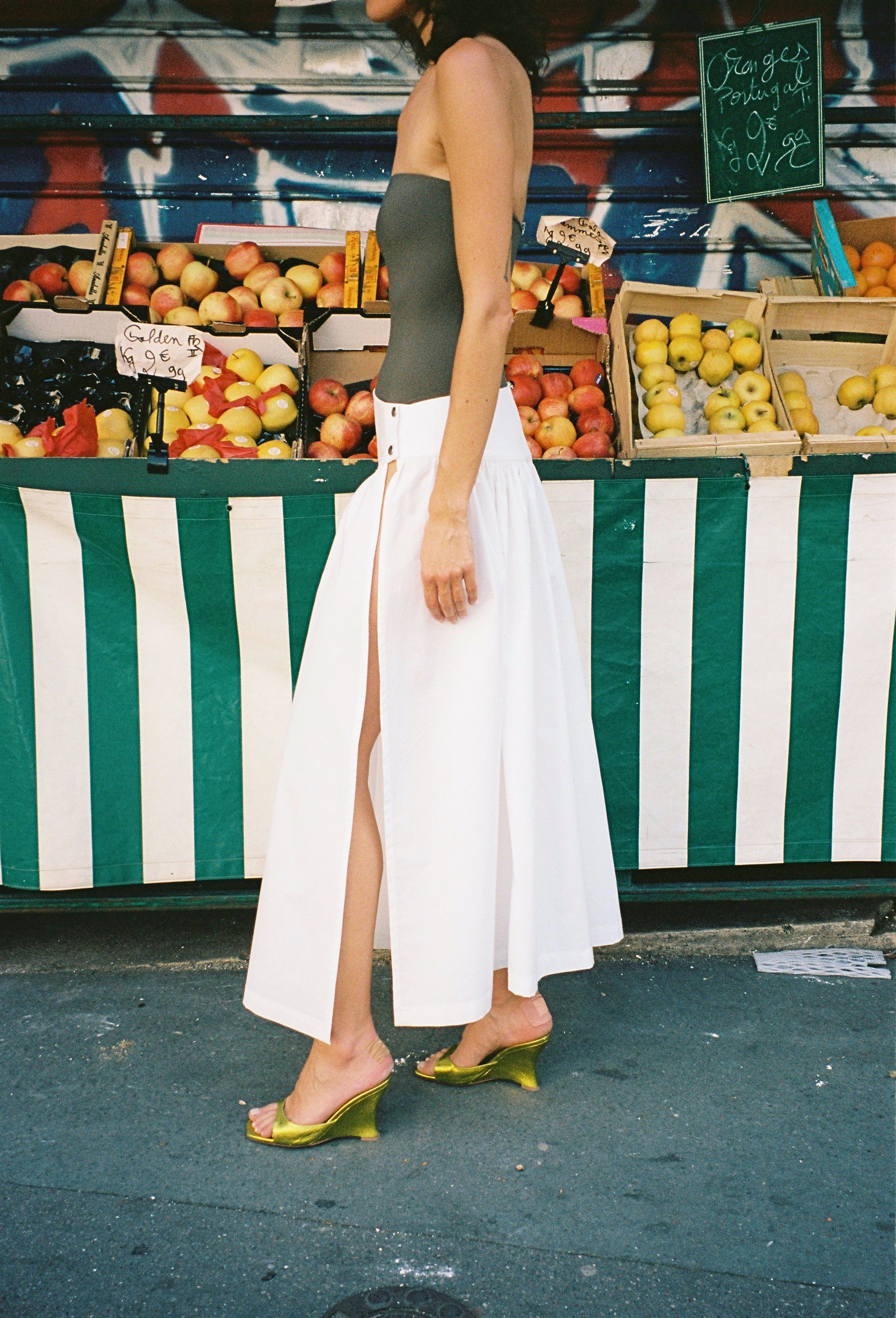 Kiki Skirt, White