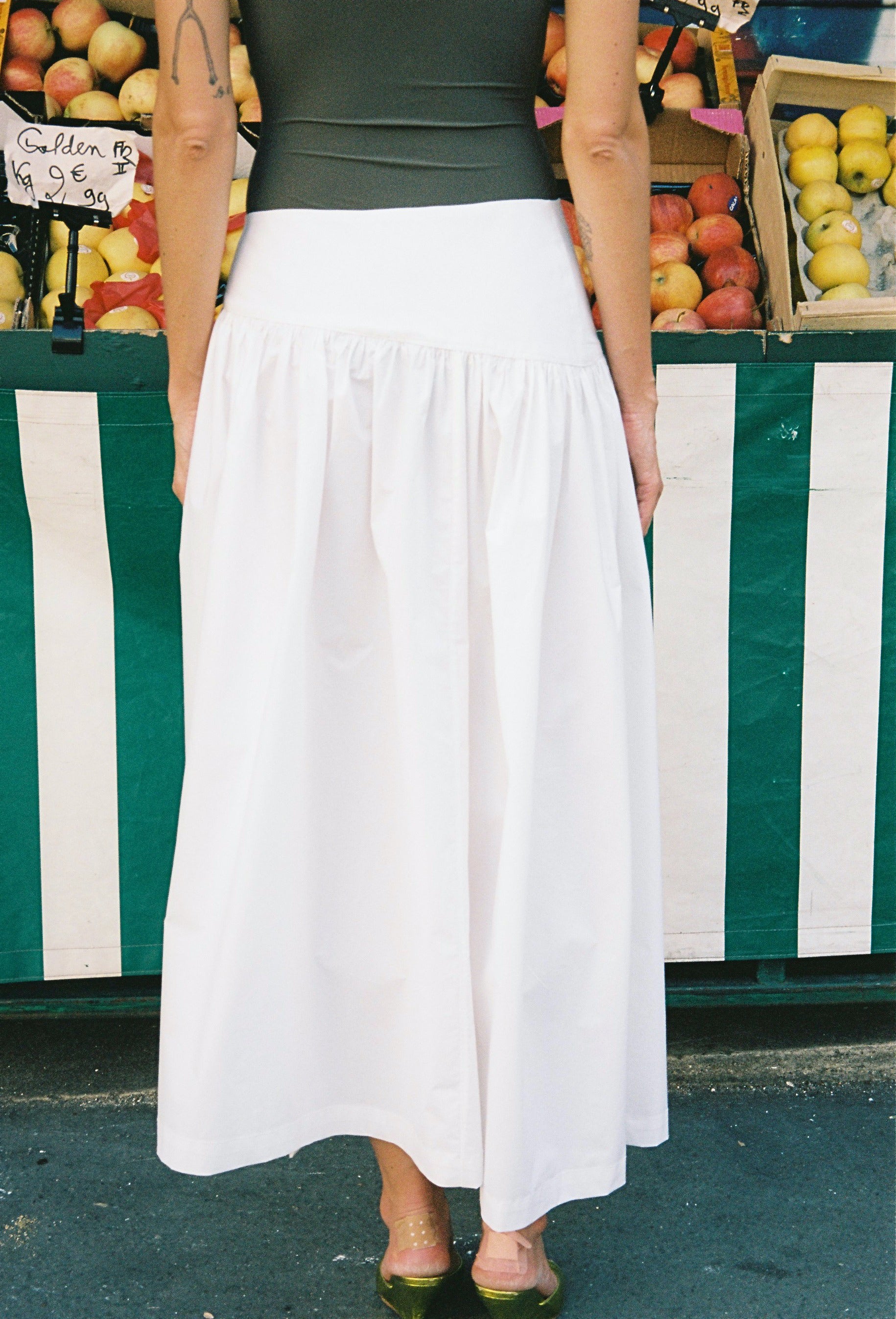 Kiki Skirt, White