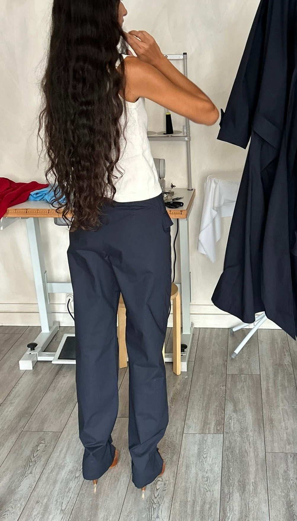 Fia Trousers, Navy