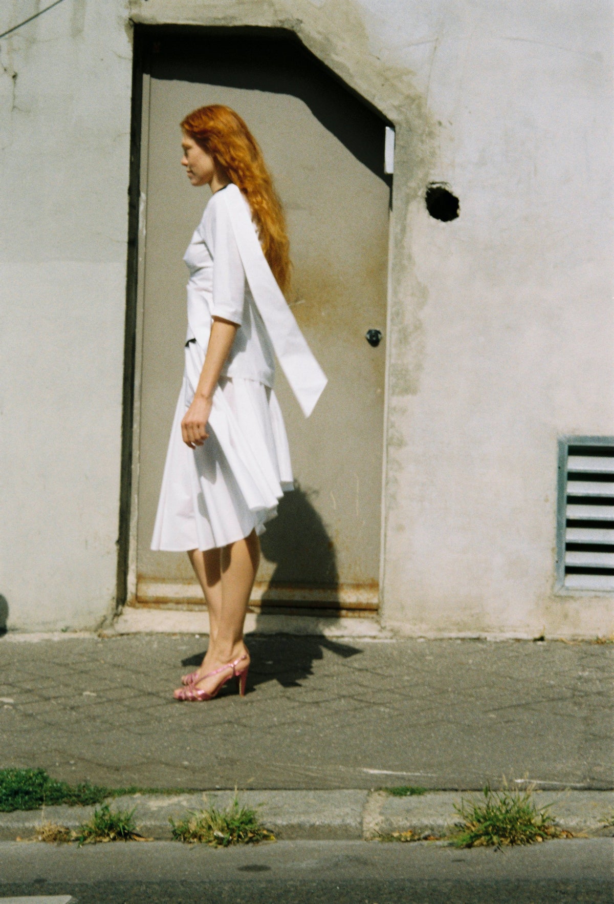 Sora Skirt, White