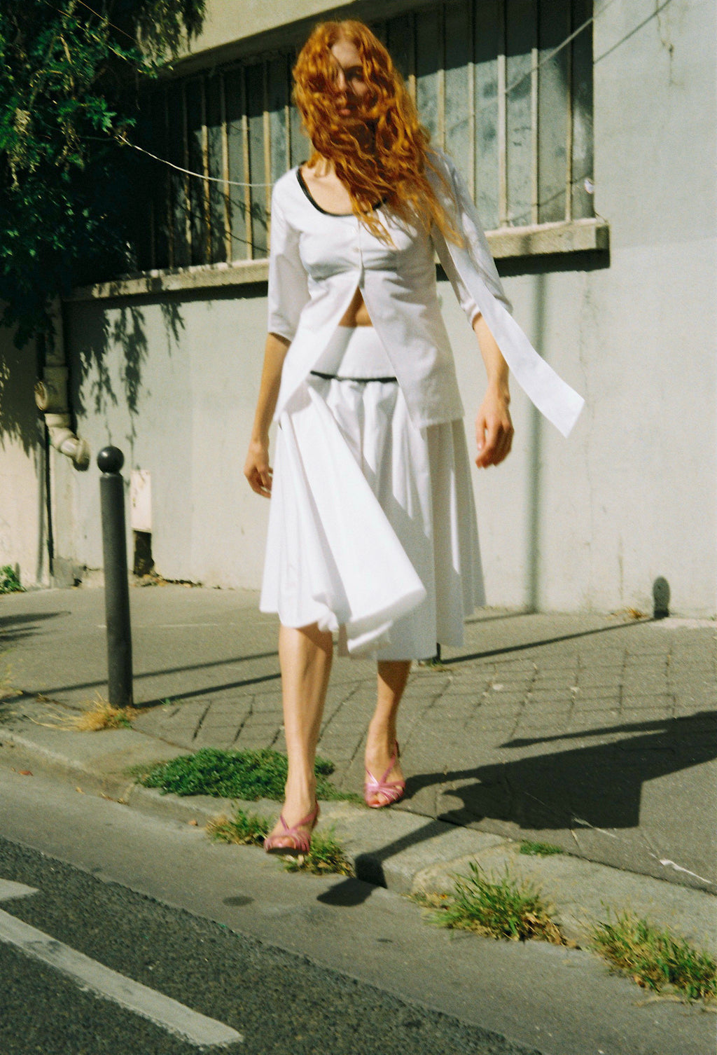 Sora Skirt, White