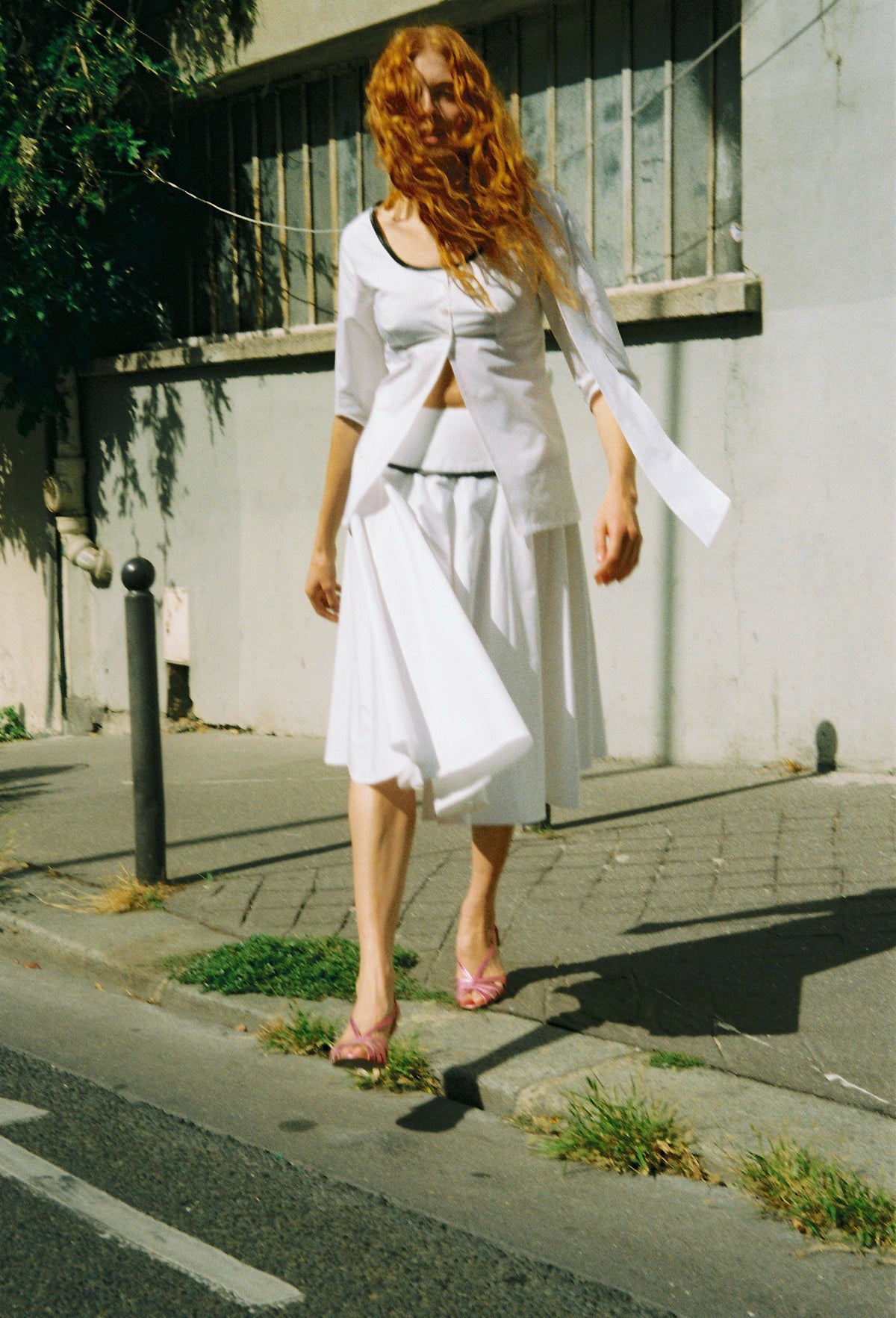 Sora Skirt, White