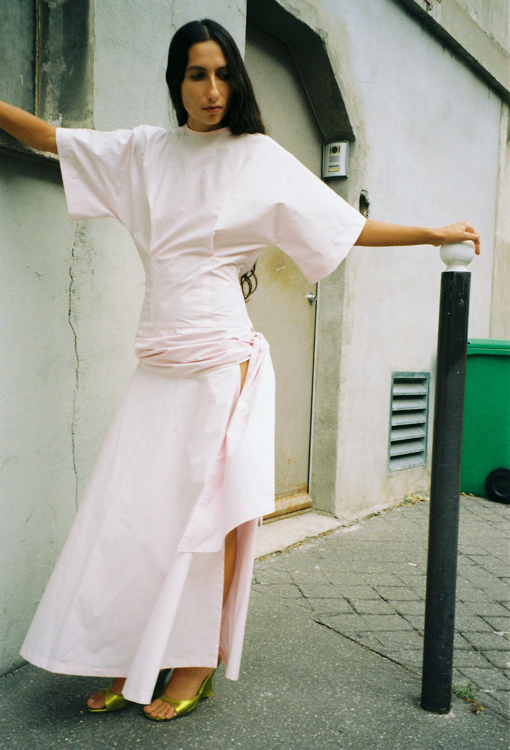 Louise Dress, Baby Pink