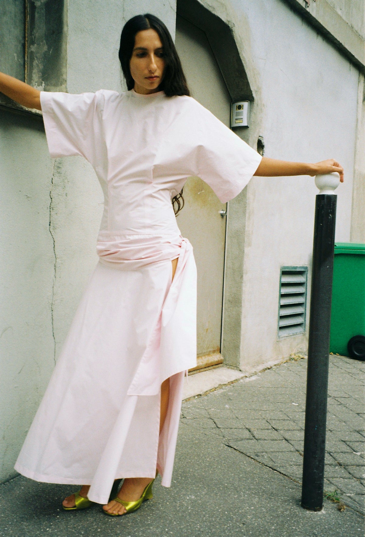 Louise Dress, Baby Pink