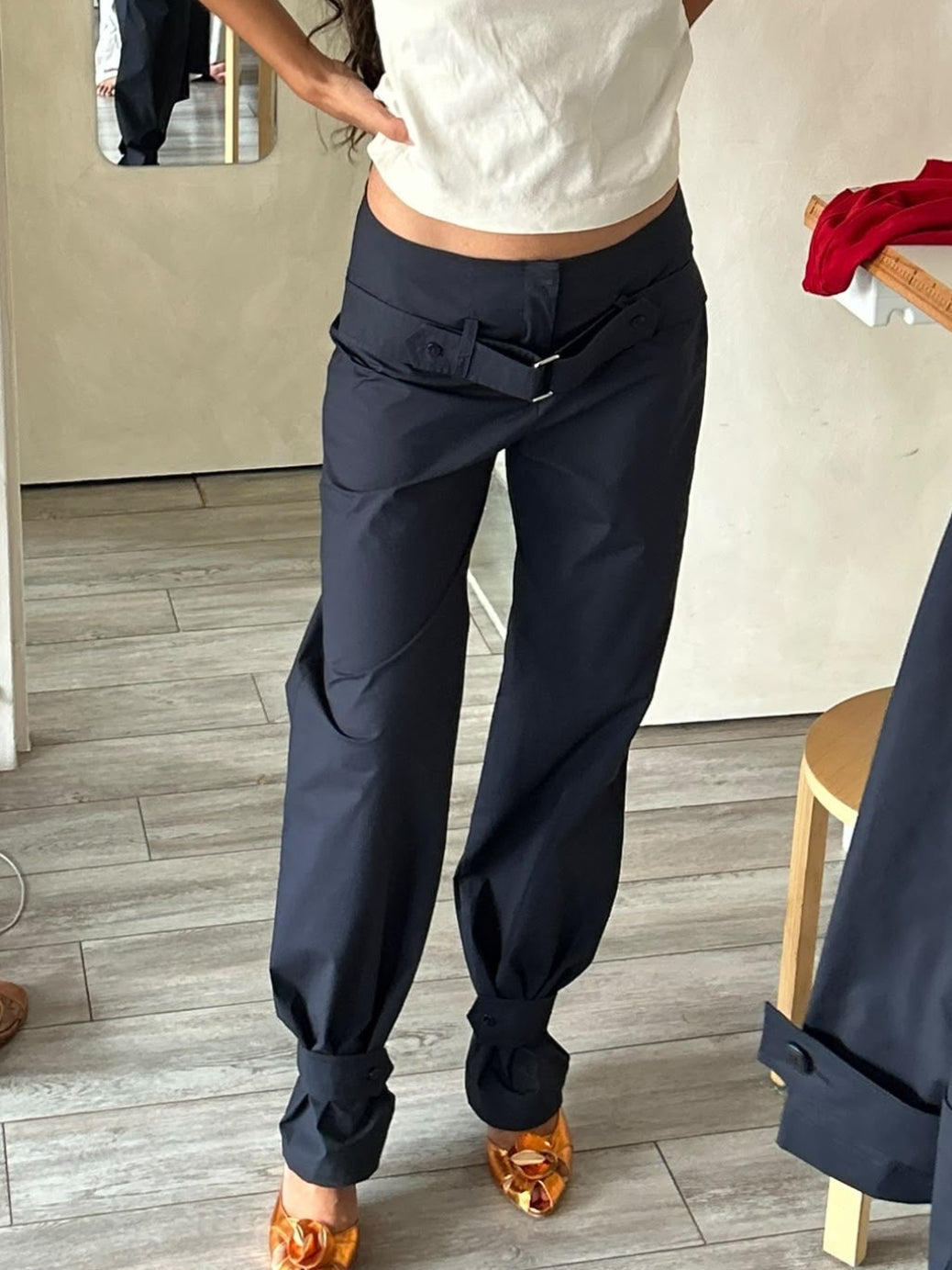 Fia Trousers, Navy